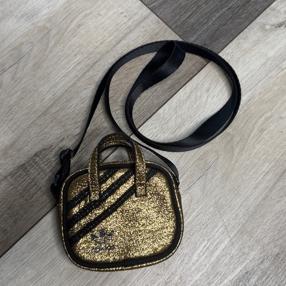 Adidas Originals Micro Gold Glitter Festival Crossbody Bag - Picture 3 of 6